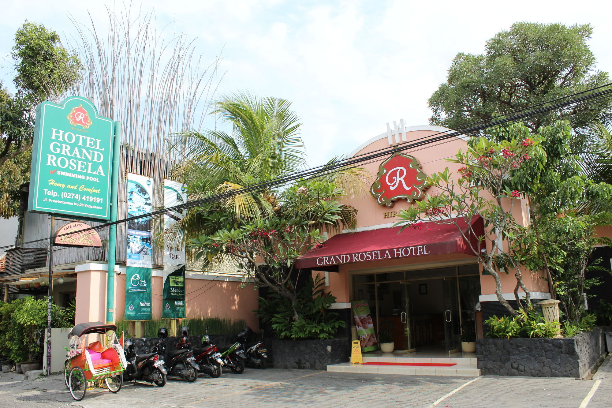 Hotel Grand Rosela Yogyakarta Exteriör bild